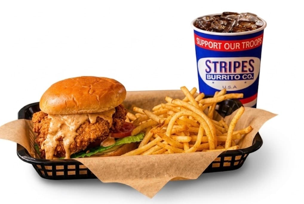 Chicken Sandwich combo with fries and drink